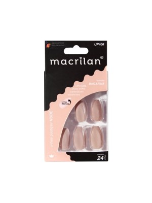 UNHA MACRILAN UP406 BAILARINA NUDE (EMB C/24)