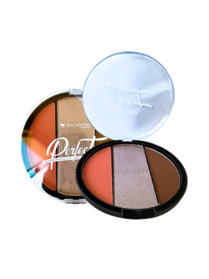 PALETA MULTI BELLA FEMME BF10177 PERFECT BLUSH+ILU+CONT