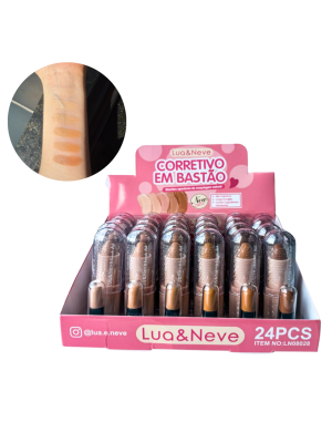 24 CORRETIVO LUA&NEVE LN08028 BASTAO BOX COM PROVADORES