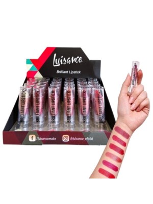 BATOM LUISANCE L2055 BRILLIANT LIPSTICK - BOX C/24+PROV