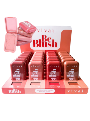 24 BLUSH VIVAI 4123.1.1 BE BLUSH COMPACTO MATTE BOX