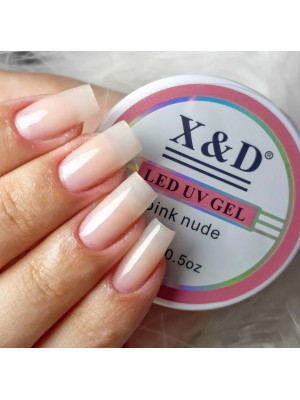 GEL LED UV X&D 15GR PINK NUDE